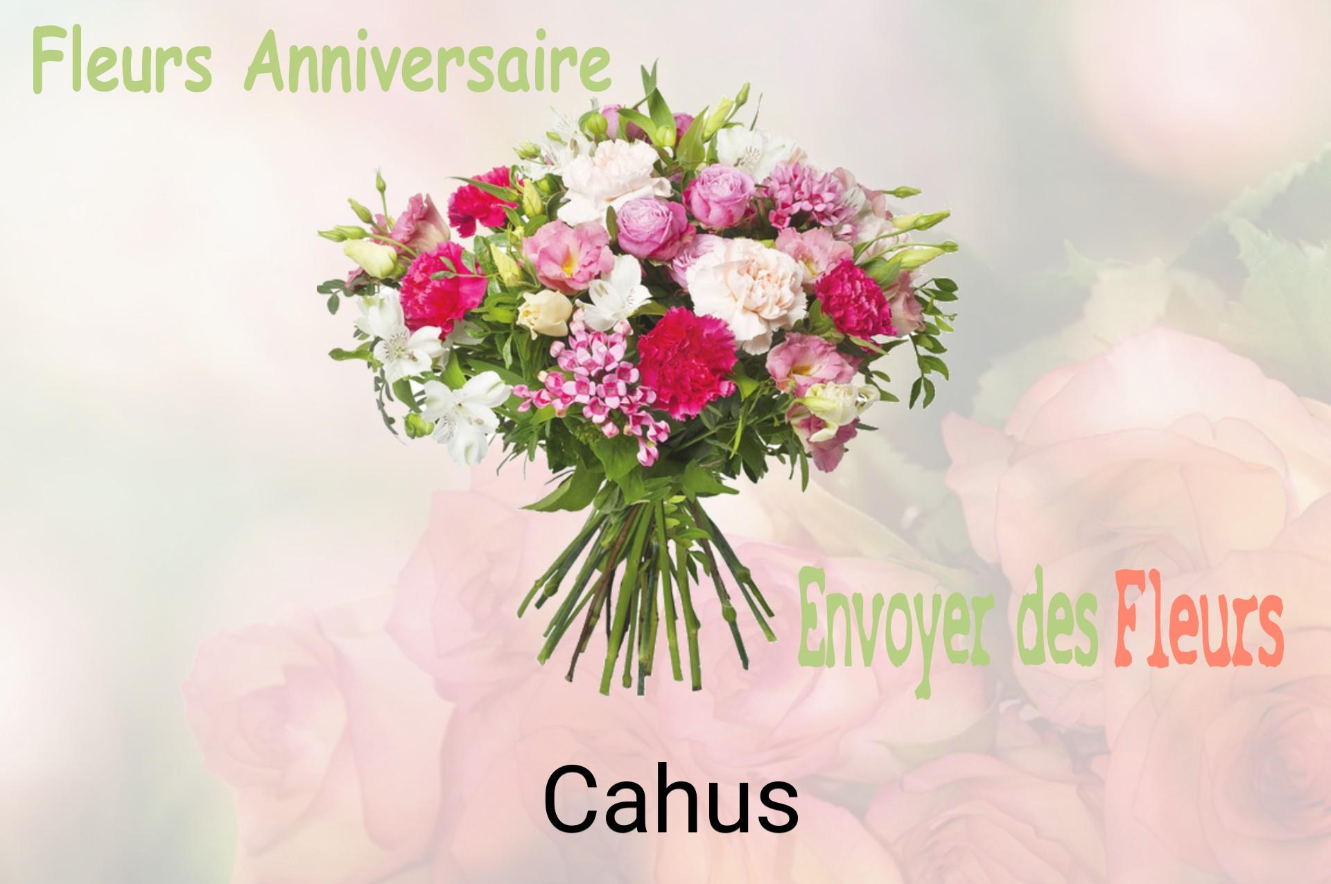 Bouquet de fleurs d’anniversaire livré à Cahus